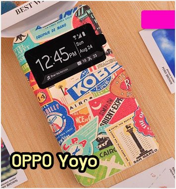 M1084-07 เคสโชว์เบอร์ OPPO Yoyo ลาย Kobe