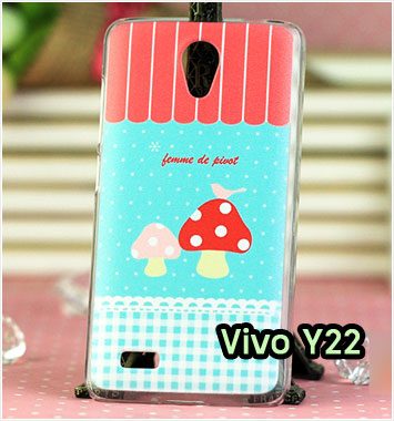 M1157-09 เคสแข็ง Vivo Y22 ลาย Mushroom