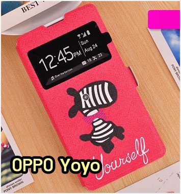 M1084-12 เคสโชว์เบอร์ OPPO Yoyo ลาย Yourself