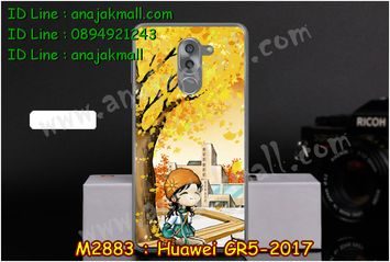 M2883-28 เคสยาง Huawei GR5 (2017) ลาย Fastiny