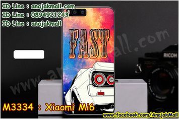 M3334-12 เคสแข็ง Xiaomi Mi6 ลาย Fast 01