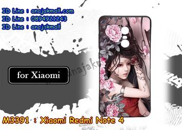 M3391-02 เคสยาง Xiaomi Redmi Note 4 ลาย Laminia