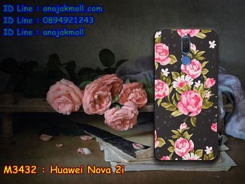 M3432-02 เคสยาง Huawei Nova 2i ลาย Flower II