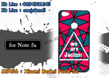 M3436-03 เคสแข็ง Xiaomi Redmi Note 5a ลาย Jacism