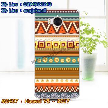 M3437-04 เคสแข็ง Huawei Y5 2017 ลาย Graphic II