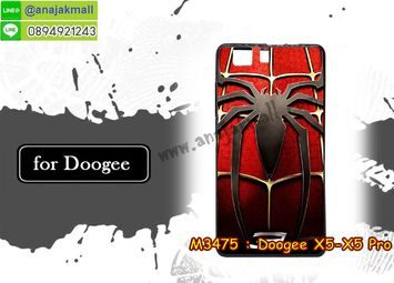 M3475-06 เคสยาง Doogee X5/X5 Pro ลาย Spider