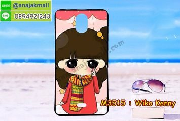 M3515-06 เคสยาง Wiko Kenny ลายฟินฟิน