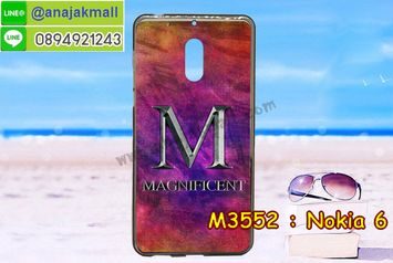 M3552-10 เคสยาง Nokia 6 ลาย Magnificent