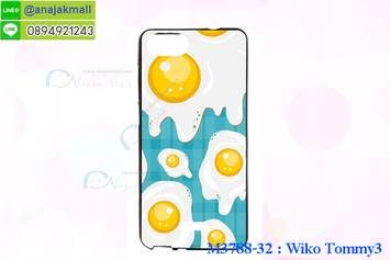 M3788-32 เคสยาง Wiko Tommy 3 ลาย Fried Egg