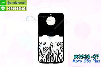 M3928-07 เคสแข็งดำ Moto G5s Plus ลาย BowS X11