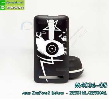 M4036-05 เคสแข็งดำ ASUS ZenFone2 Deluxe-ZE551ML/ZE550ML ลาย Black Eye 02