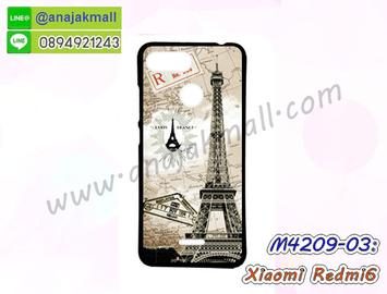 M4209-03 เคสยาง Xiaomi Redmi6 ลายหอไอเฟล