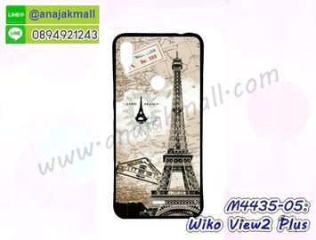 M4435-05 เคสยาง Wiko View2 Plus ลายหอไอเฟล